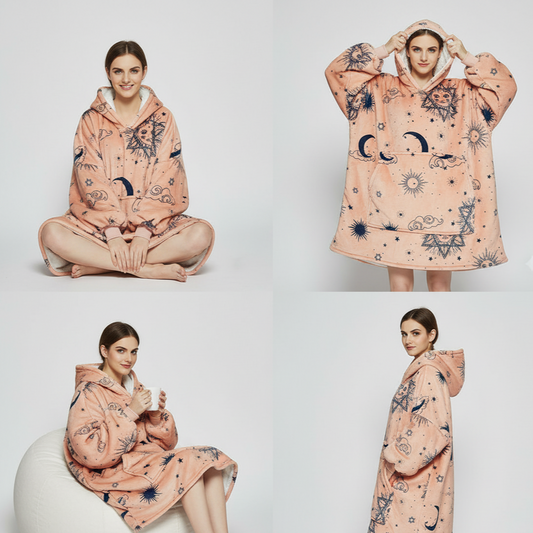 Carroll Helios ArcticLuxe™ – Premium Heavyweight Wearable Blanket Hoodie