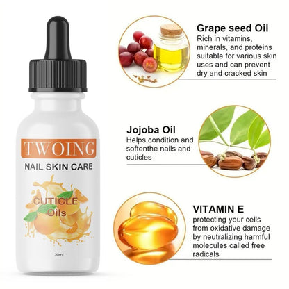 Nail Skin Care Cuticle Oil 30ml - Nourishing Elixir for Beautiful Nails