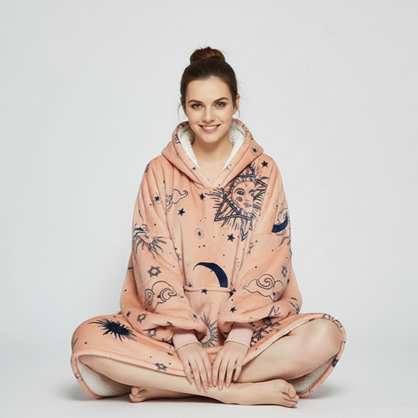 Carroll Helios ArcticLuxe™ – Premium Heavyweight Wearable Blanket Hoodie