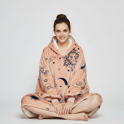 Carroll Helios ArcticLuxe™ – Premium Heavyweight Wearable Blanket Hoodie