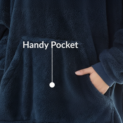 Army Green CozyCore™ – Lightweight Wearable Hoodie