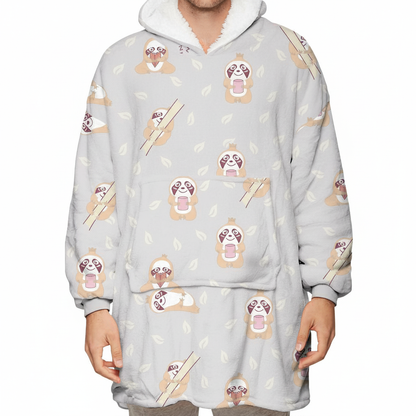 Raccoon EverCozy™ – Midweight Wearable Hoodie with Fun Print